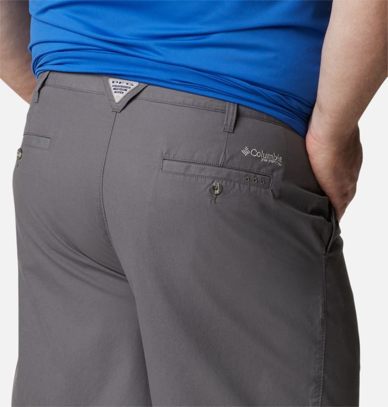 Men's Columbia PFG Bonehead II Shorts Dark Grey | Plus Size CA-AA46C